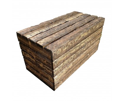 Ящик деревянный застаренный с крышкой