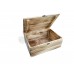 Ящик деревянный реечный с обжигом и фурнитурой