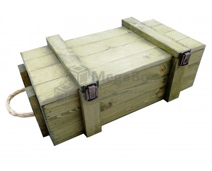 Армейский сувенирный деревянный ящик